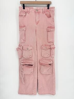 VIP Jeans Pink Cargo Jeans Size 11